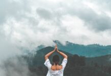 실생활 속 대체요법, 일상 건강 관리의 새로운 트렌드로 떠오르다 woman standing on rock facing forest